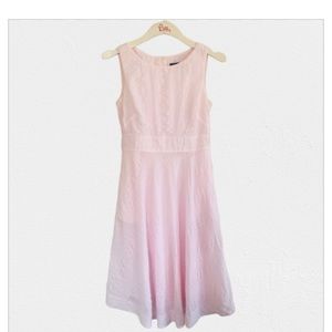 J Crew Pink Embossed Beach Shift Dress Pale Pink